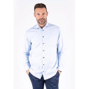 Skjelland Fellini Skjorte M/Knapp PreEnd LysBlå Herre