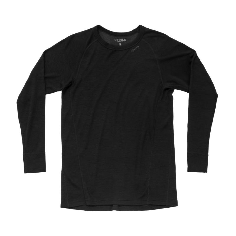 Devold Duo Active Merino Skjorte Herre Sort