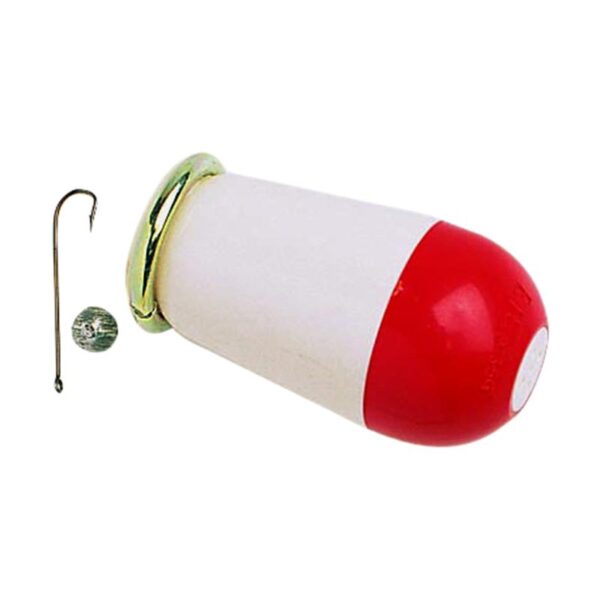 Elbe Elbe Atomduppen 25g RøD-Hvit 851035 Rauland Fjellsport 1