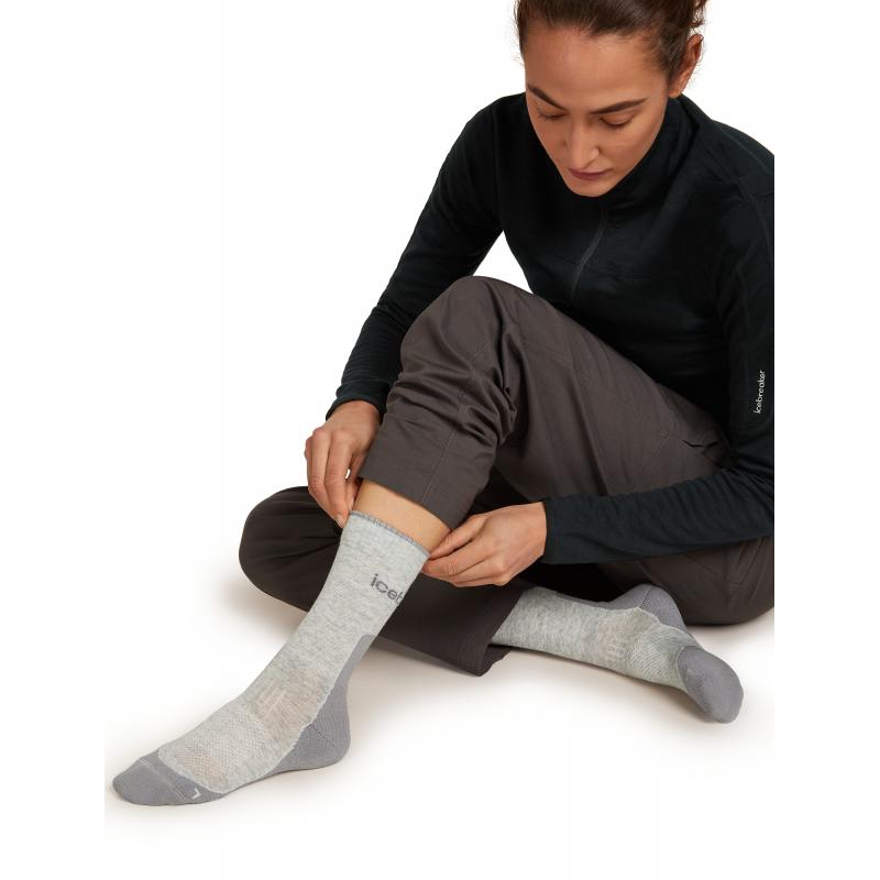 Icebreaker Icebreaker Women Merino Hike+ Light Crew 0A578K Rauland Fjellsport 2