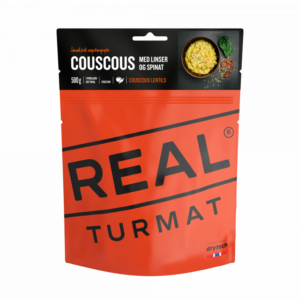 Real Turmat Real Turmat Couscous med linser og spinat 500 gr 5225 Rauland Fjellsport 1
