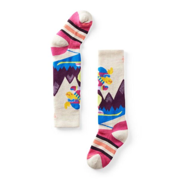 Smartwool Smartwool Kids´ Wintersport Full Cushion Mountain Moose Pattern Otc Socks B02184 Rauland Fjellsport 1