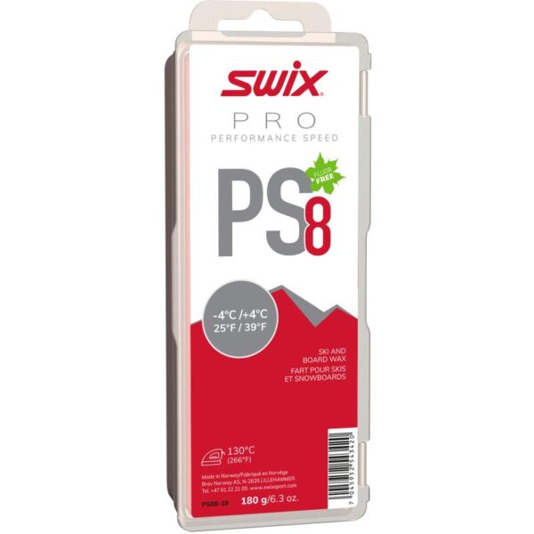 Swix Swix PS8 Red, -4°C-+4°C, 180g PS08-18 Rauland Fjellsport 1