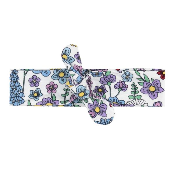 Villervalla Villervalla hårbånd med blomster og sløyfe/knute