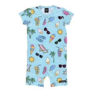 Villervalla Villervalla jumpsuit med korte emer/bein