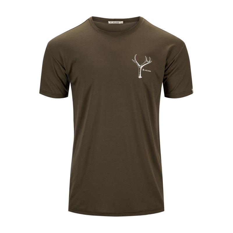 Aclima Aclima Lightwool 140 Classic Tee Antler M´S 110456 Rauland Fjellsport 1