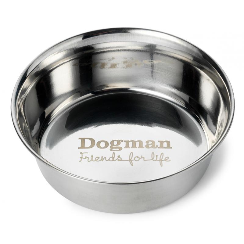 DOGMAN Dogman Matskål stål, 1,7 liter, 20 cm