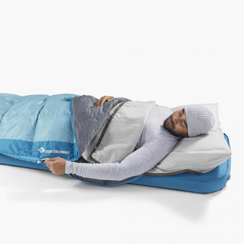 Sea To Summit Sea To Summit Silk Blend Linerrectangular W- Pillow Sleeve 30416698 Rauland Fjellsport 2