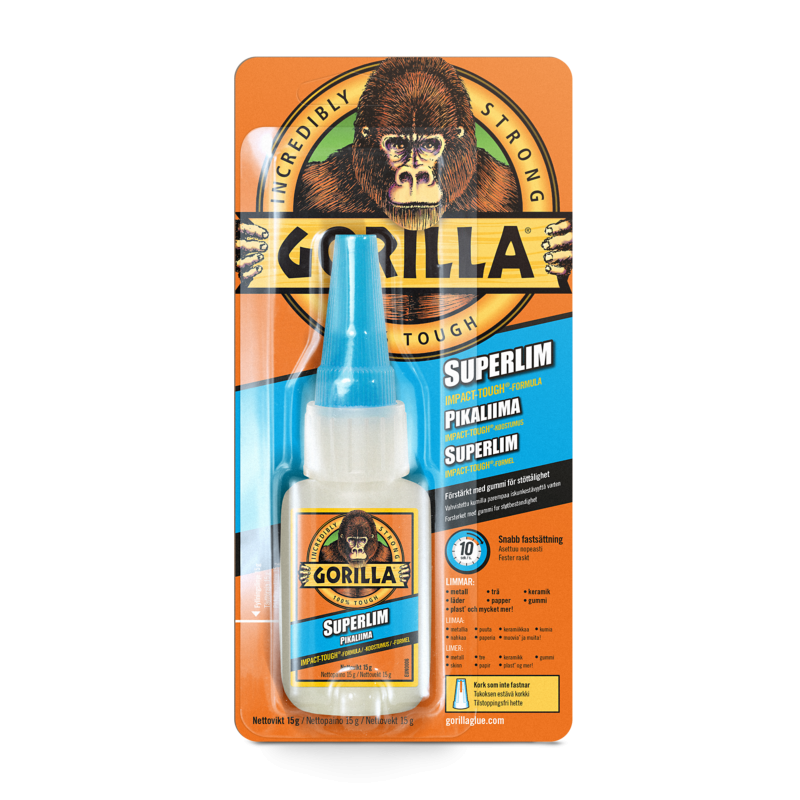 Gorilla Superglue 15g 24401-4047201 Rauland Fjellsport 1