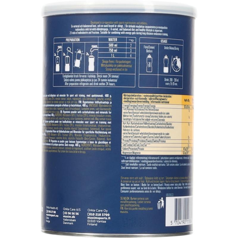 Maxim Maxim Sports Drikk 480g Appelsin 451136348 Rauland Fjellsport 1 2