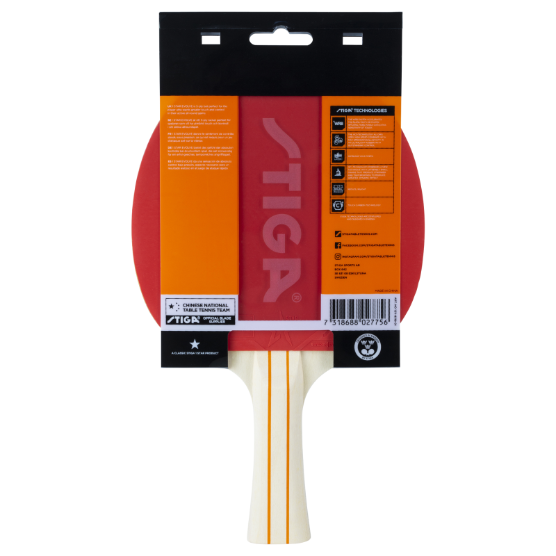Stiga Stiga Bat 1-Star Evolve 1211-8318-01 Rauland Fjellsport 2